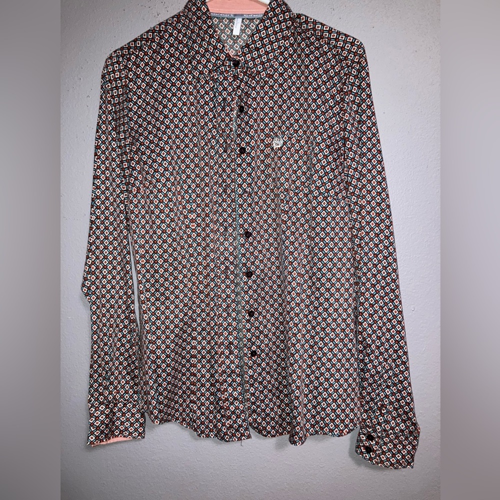 Women's Cinch Button Down Shirt